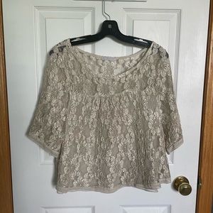 Lace top made in Italy (susy mix)